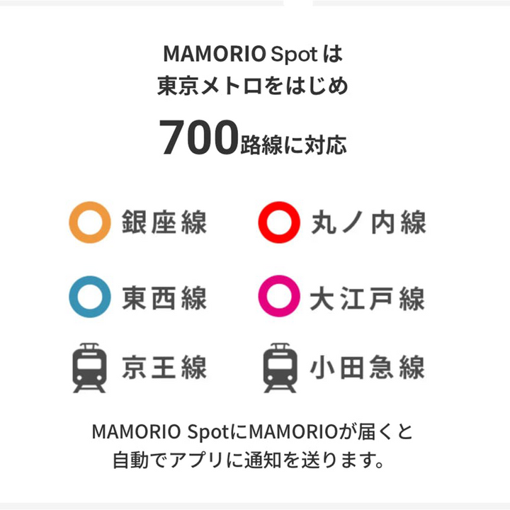 [Delivery after April 20] Glasses exclusive / rechargeable loss prevention tag MAMORIO MEGANE